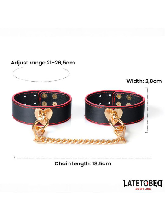 Esposas para Tobillos con Cadena Dorada - Juguete XXX Sensual