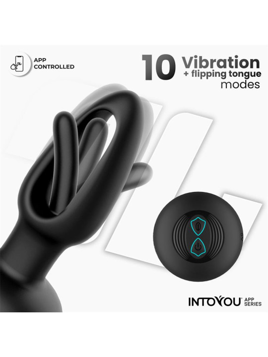 Zack Plug Anal con Vibración y App - Juguetes XXX