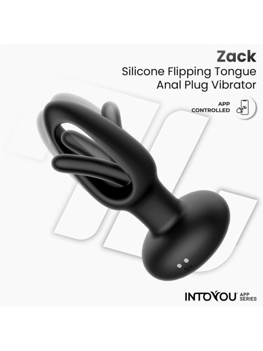 Zack Plug Anal con Vibración y App - Juguetes XXX