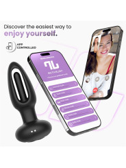 Zack Plug Anal con Vibración y App - Juguetes XXX