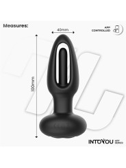 Zack Plug Anal con Vibración y App - Juguetes XXX