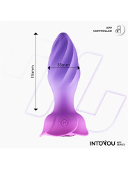 ¡Moxy Plug Anal con Rotación 360º y App - Juguetes XXX!