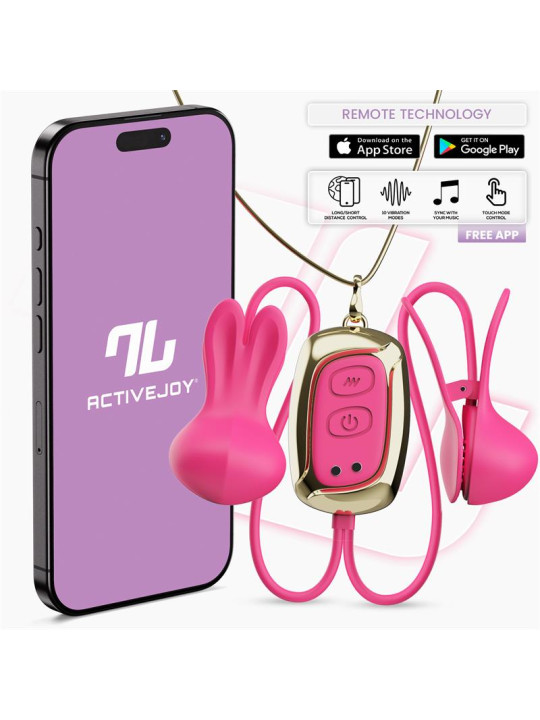 Pinzas para Pezones con Vibración y Control - Juguetes XXX - ¡Descubre la Sensualidad!