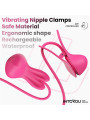 Pinzas para Pezones con Vibración y Control - Juguetes XXX - ¡Descubre la Sensualidad!