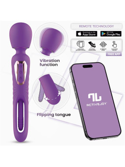 Masajeador Salma con Flipping Tongue y Vibración - Juguetes XXX