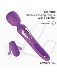 Masajeador Salma con Flipping Tongue y Vibración - Juguetes XXX
