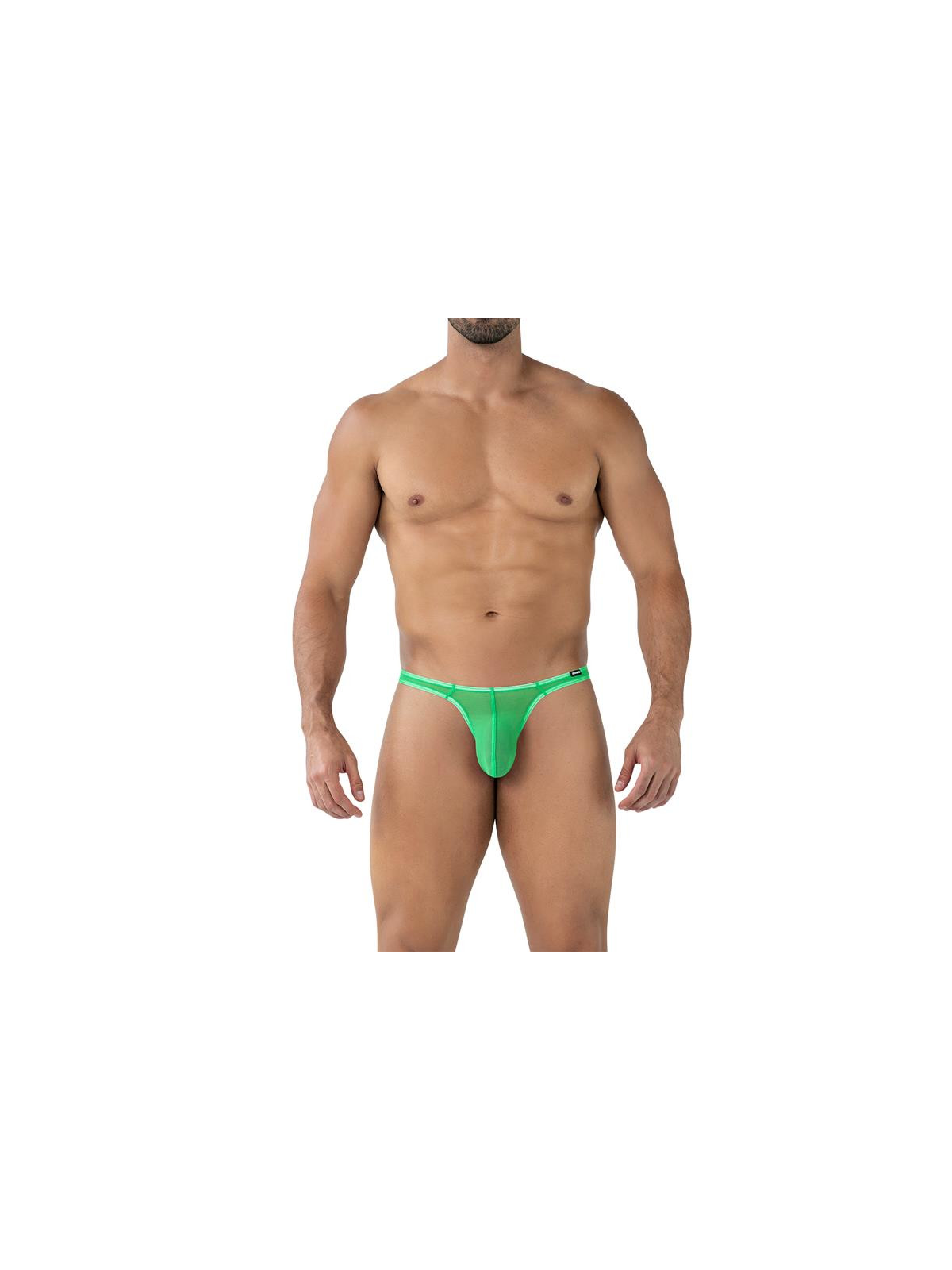 Tanga Brasileño Verde - Lencería Sensual y Cómoda