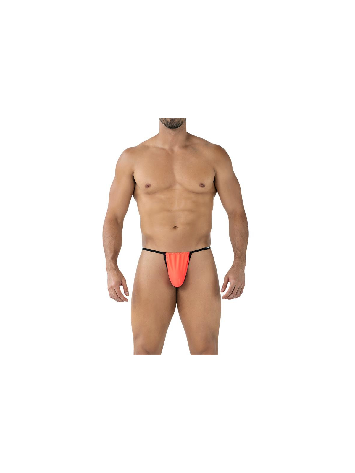 Tanga Fluo Pouch Tangerine - Lencería de Moda | C4MSPX04