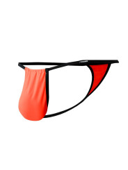 Tanga Fluo Pouch Tangerine - Lencería de Moda | C4MSPX04