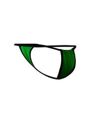 Tanga Fluo Pouch Verde - Lencería Sensual y Vibrante