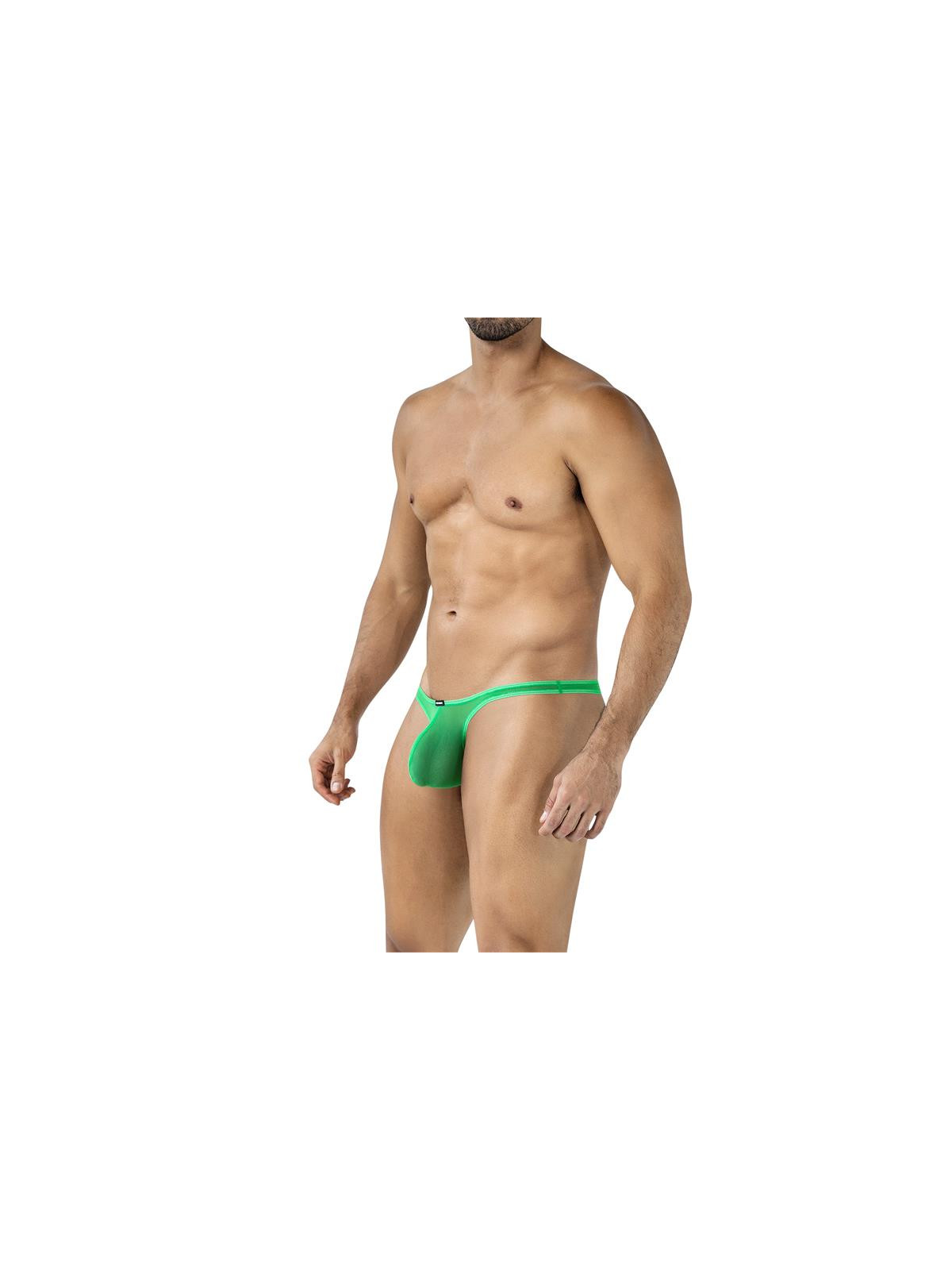 Tanga Bulge Plus Verde - Lencería Sensual | ¡Compra Ahora!