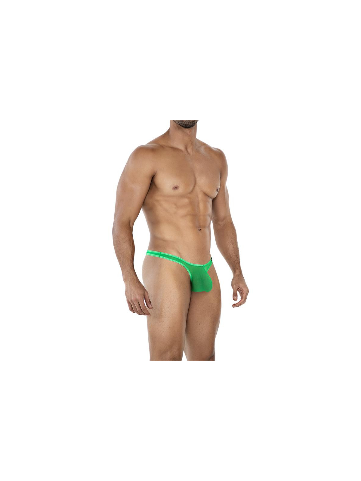 Tanga Bulge Verde - Lencería Sensual y Atractiva