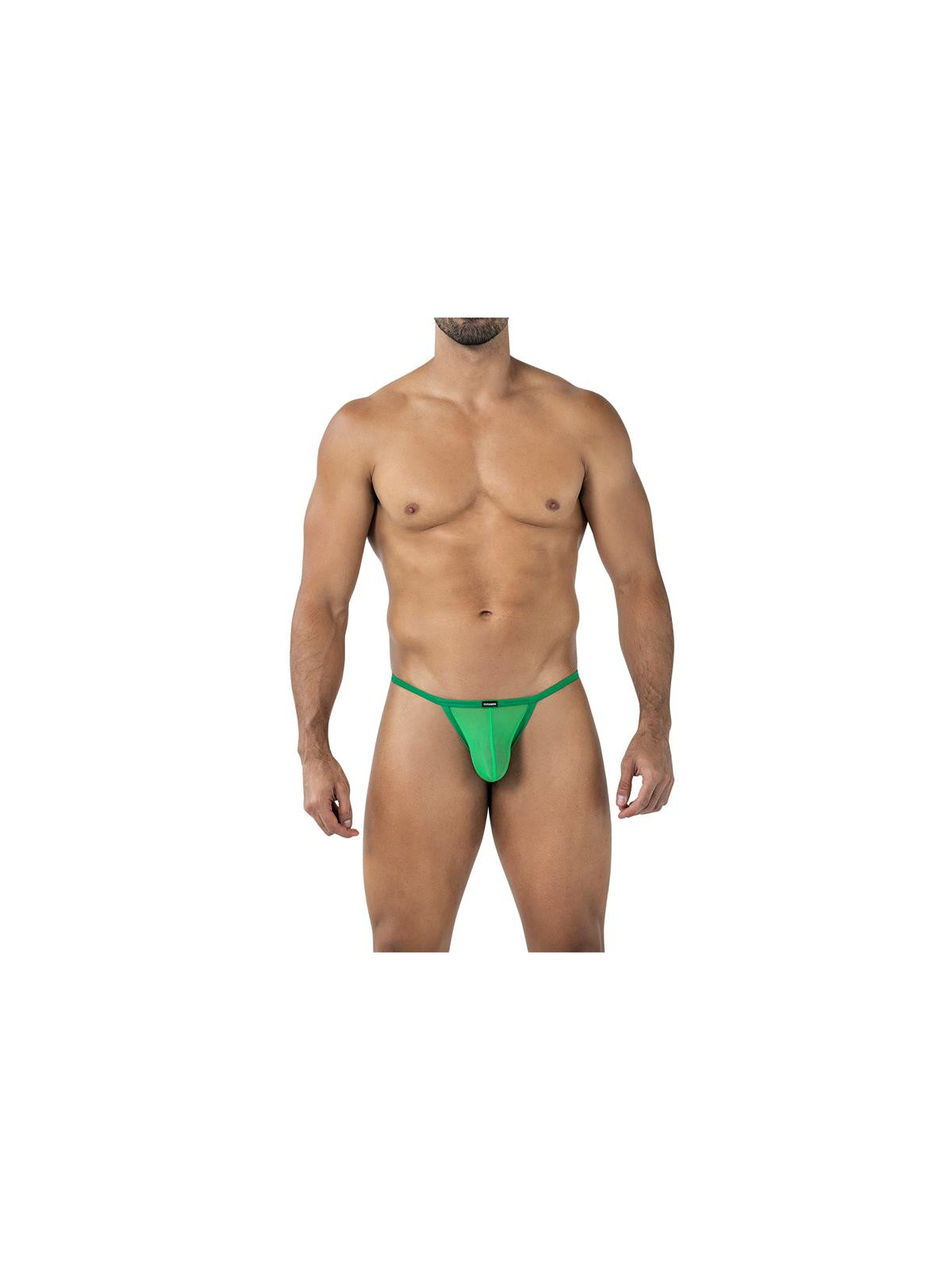 Tanga Kini Verde - Lencería Sexy para Mujer