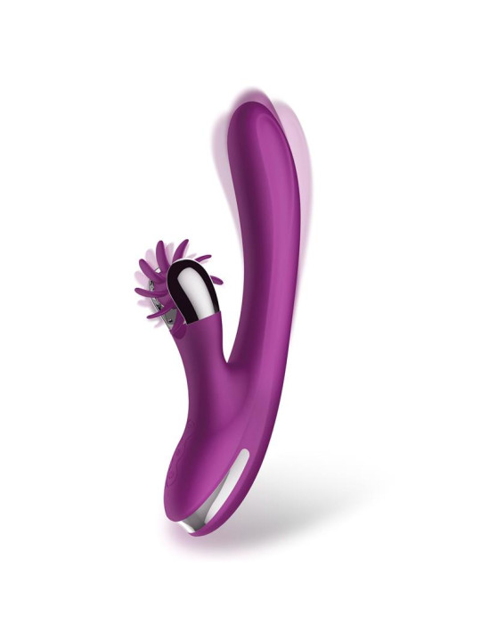 No. One Vibrador con Rueda Estimuladora