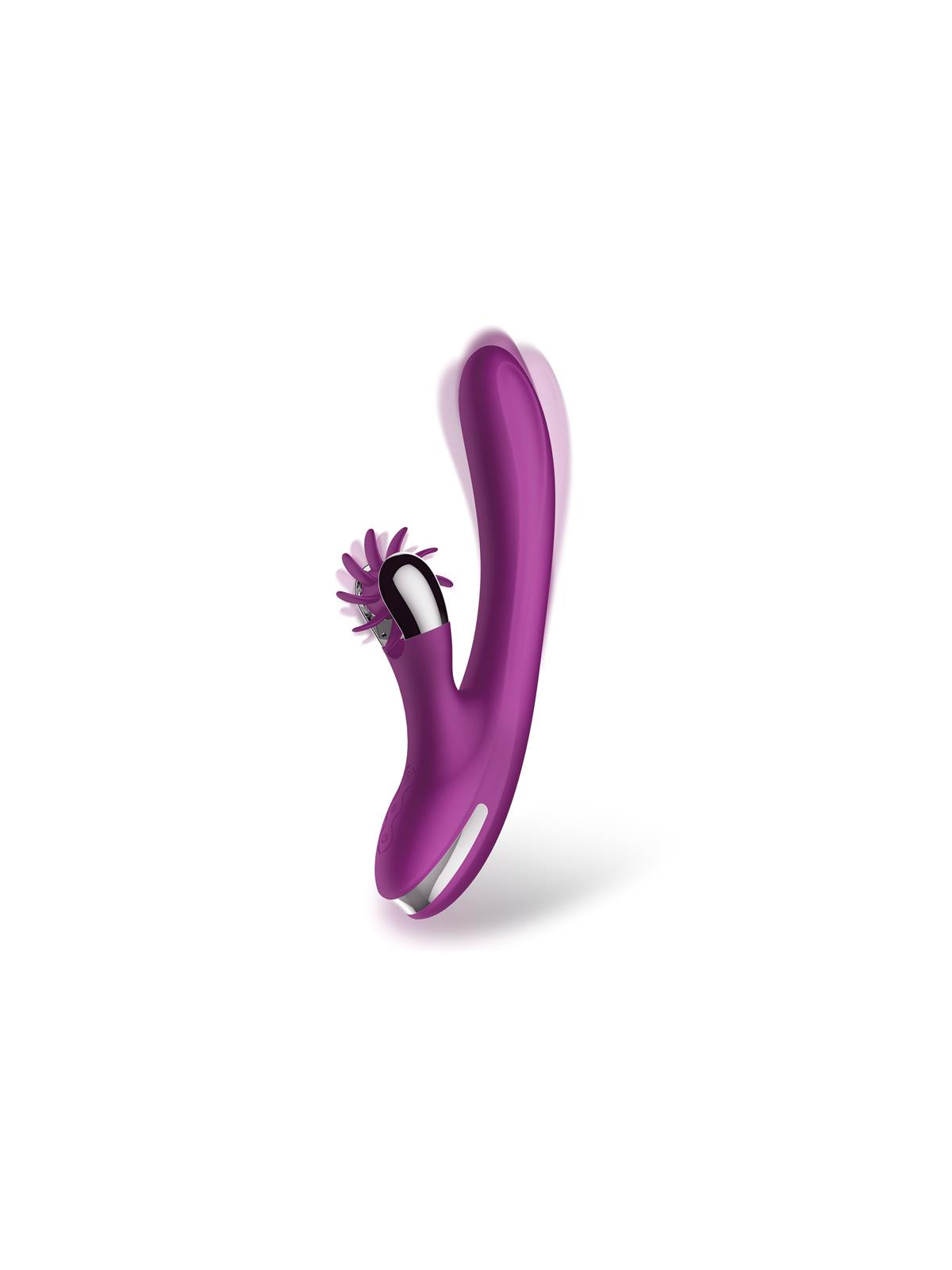 No. One Vibrador con Rueda Estimuladora