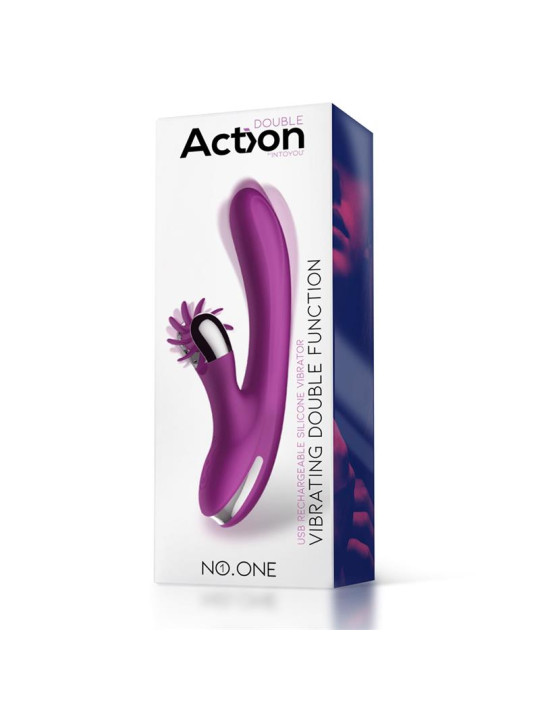 No. One Vibrador con Rueda Estimuladora