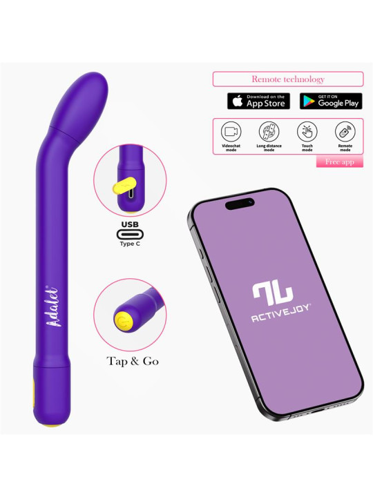 Estimulador Punto G con APP - Juguetes XXX Purpura