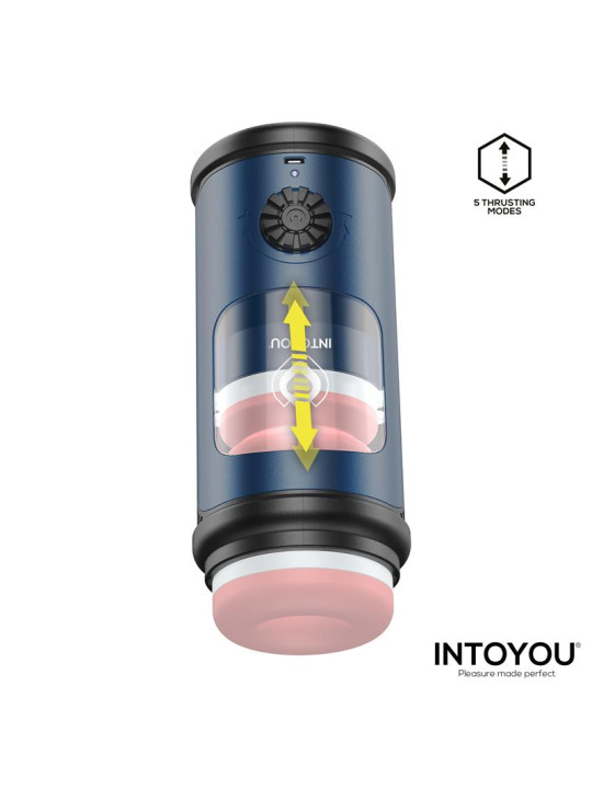 Tenkro Masturbador con Thrusting y Calor USB-C | Juguetes XXX - ¡Descubre el placer!