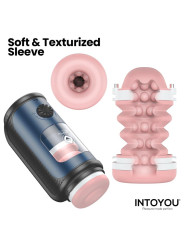 Tenkro Masturbador con Thrusting y Calor USB-C | Juguetes XXX - ¡Descubre el placer!