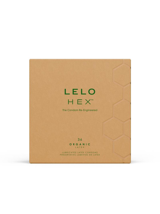 Preservativos Orgánicos HEX 36 unidades - ¡Protección Natural!