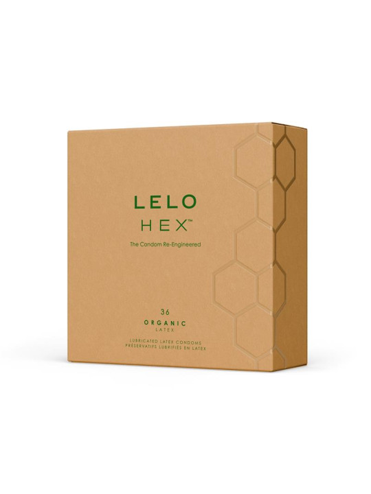 Preservativos Orgánicos HEX 36 unidades - ¡Protección Natural!