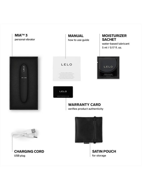 Juguete XXX: Mia 3 Negro - ¡Diversión garantizada!