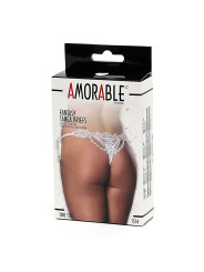 Tanga Fantasía Blanco Talla Unica