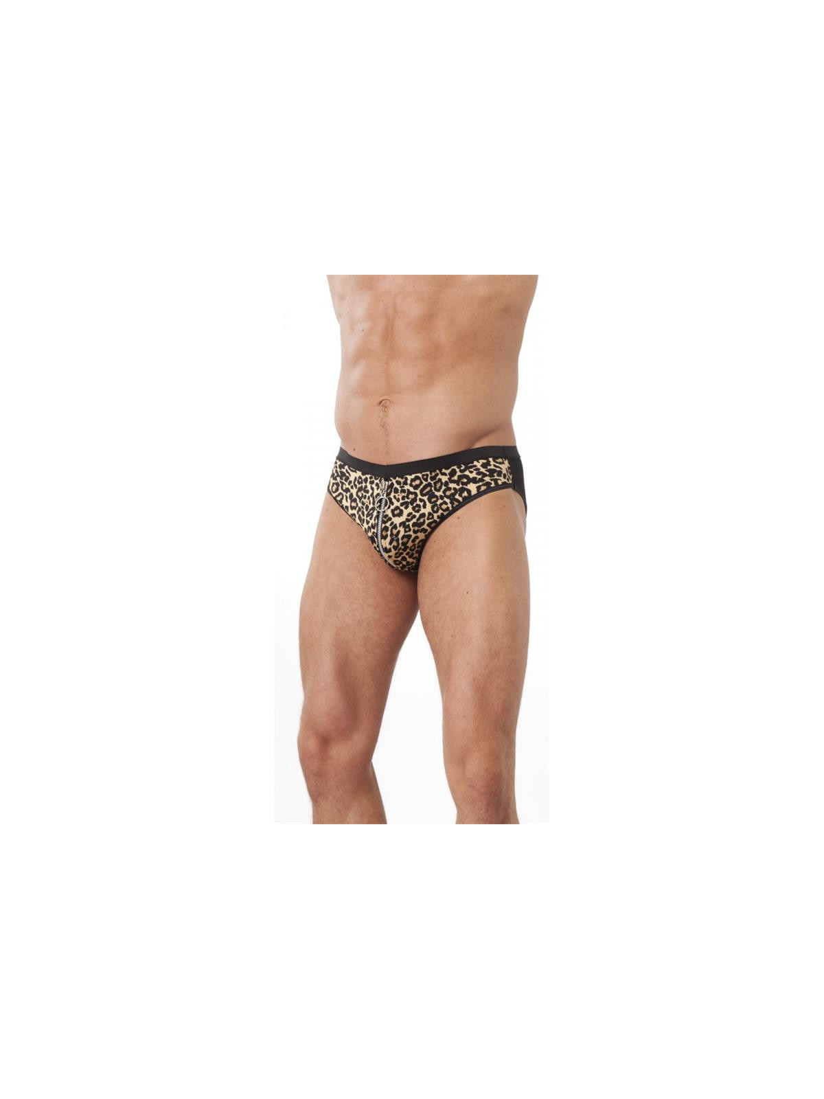 Calzoncillo con Cremallera Leopardo Talla Unica