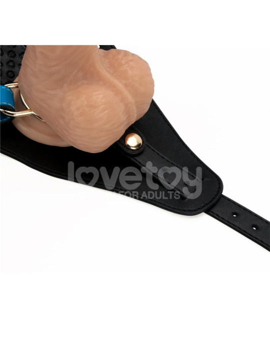 Arnés con Dildo Vibrador 8.5 - Juguetes XXX