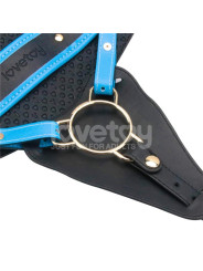 Arnés con Dildo Vibrador 9.5 - Juguetes XXX: ¡Placer garantizado!