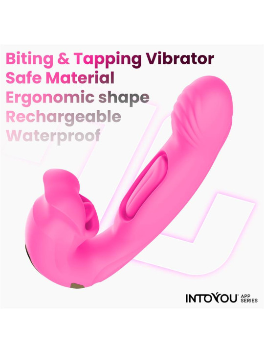 Bimby Vibrador Doble Tapping con APP - Juguetes XXX