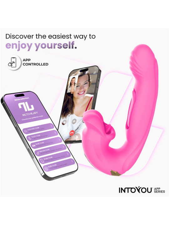 Bimby Vibrador Doble Tapping con APP - Juguetes XXX