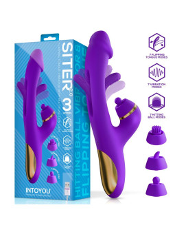 Vibrador Siter 2.0 con Lengua Flapping - ¡Descubre la Sensación!