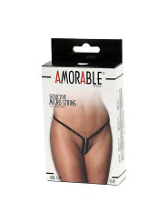 Micro Tanga con Cremallera Talla Unica