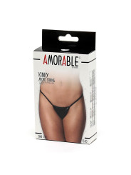 Micro Tanga Negro Talla Unica