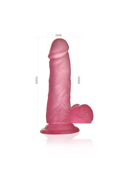 Dildo Jelly Studs 6 Rosa