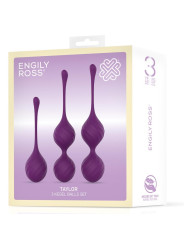 Taylor 2.0 Bolas Kegel Silicona Púrpura