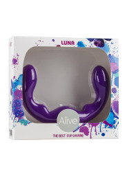 Estimulador Luna Purpura Silicona 25 cm