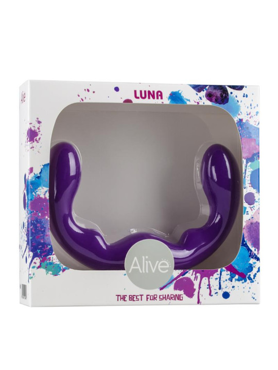 Estimulador Luna Purpura Silicona 25 cm