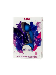 Plug Anal Budy Azul Silicona 13 cm