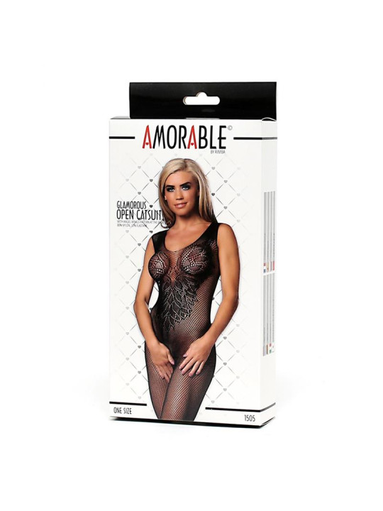 Bodystocking Entrepierna Abierta Talla Unica