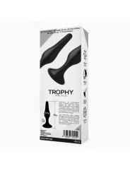 Trophy Plug Anal 13 cm Silicona Negro