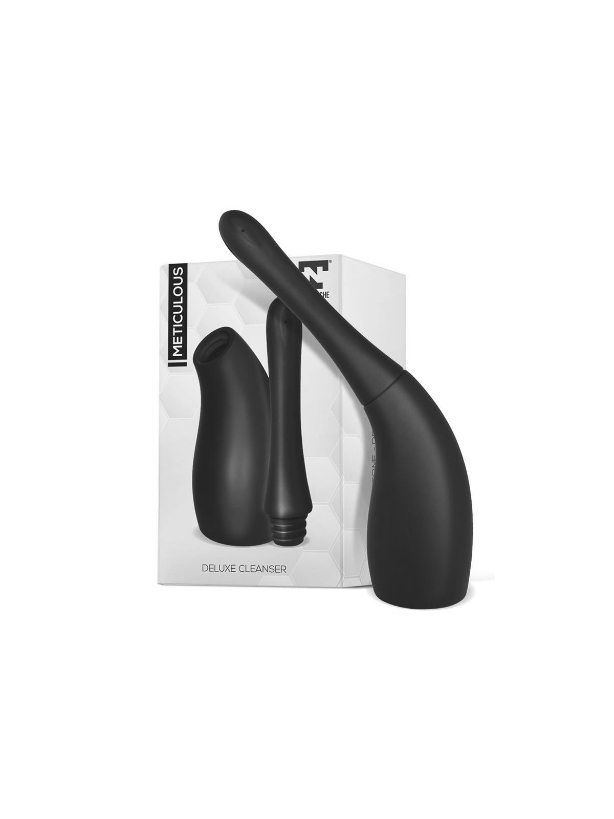 Meticulous Ducha Anal Deluxe Silicona Negro