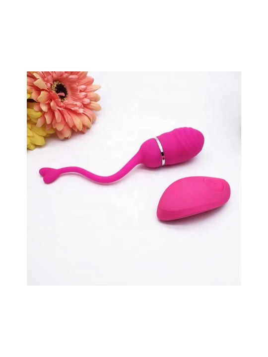 Huevo Vibrador Control Remoto Odise USB Silicona Rosa