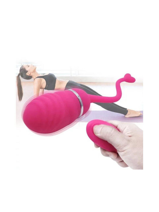 Huevo Vibrador Control Remoto Odise USB Silicona Rosa