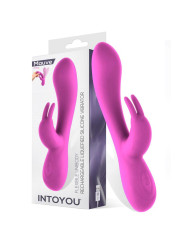 Mauve Vibrador Unibody Silicona Líquida USB Rosa