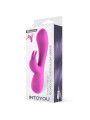 Mauve Vibrador Unibody Silicona Líquida USB Rosa