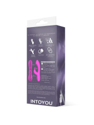 Mauve Vibrador Unibody Silicona Líquida USB Rosa