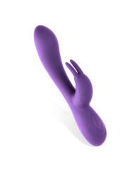 Mauve Vibrador Unibody Silicona Líquida USB Púrpura