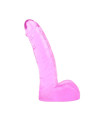 Dildo Ding Dong Transparente-Pink